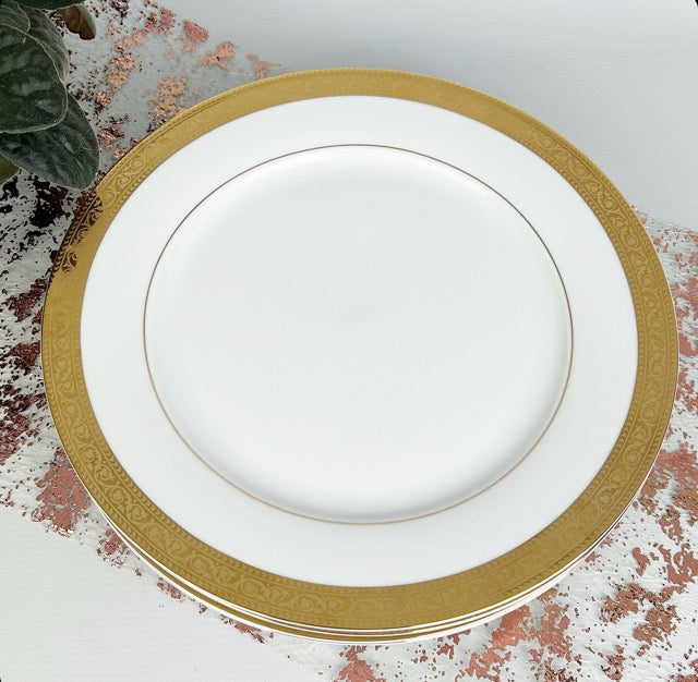 Windsor Gold Dinner and Salad Plates