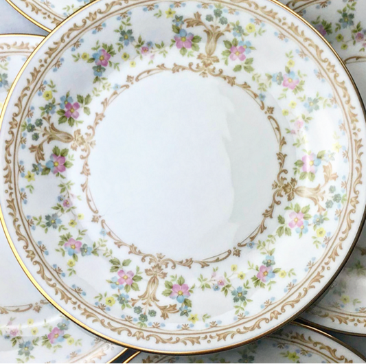 Noritake Long Ago Luncheon Plates