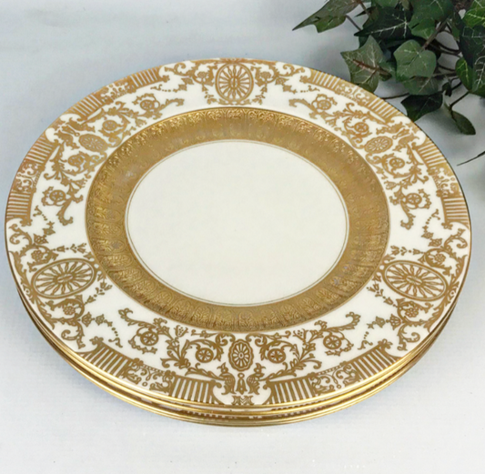 Ornate Gold Dinner Plates