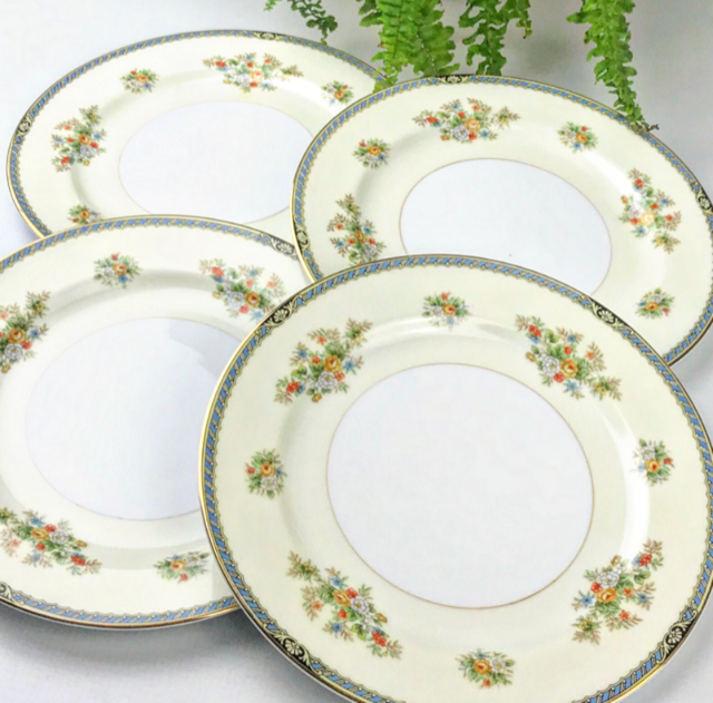 Posey Luncheon Plates